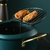 Japanese Deep Frying Pot with Thermometer Non-Stick Tempura Fryer Pan Green