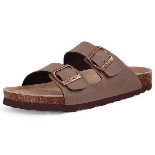 Bebealy™ NomadStep Womens Sandals – Lightweight Cork Slides - Aussie Home Decor