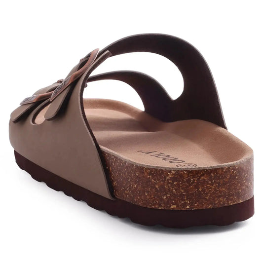 Bebealy™ NomadStep Womens Sandals – Lightweight Cork Slides - Aussie Home Decor