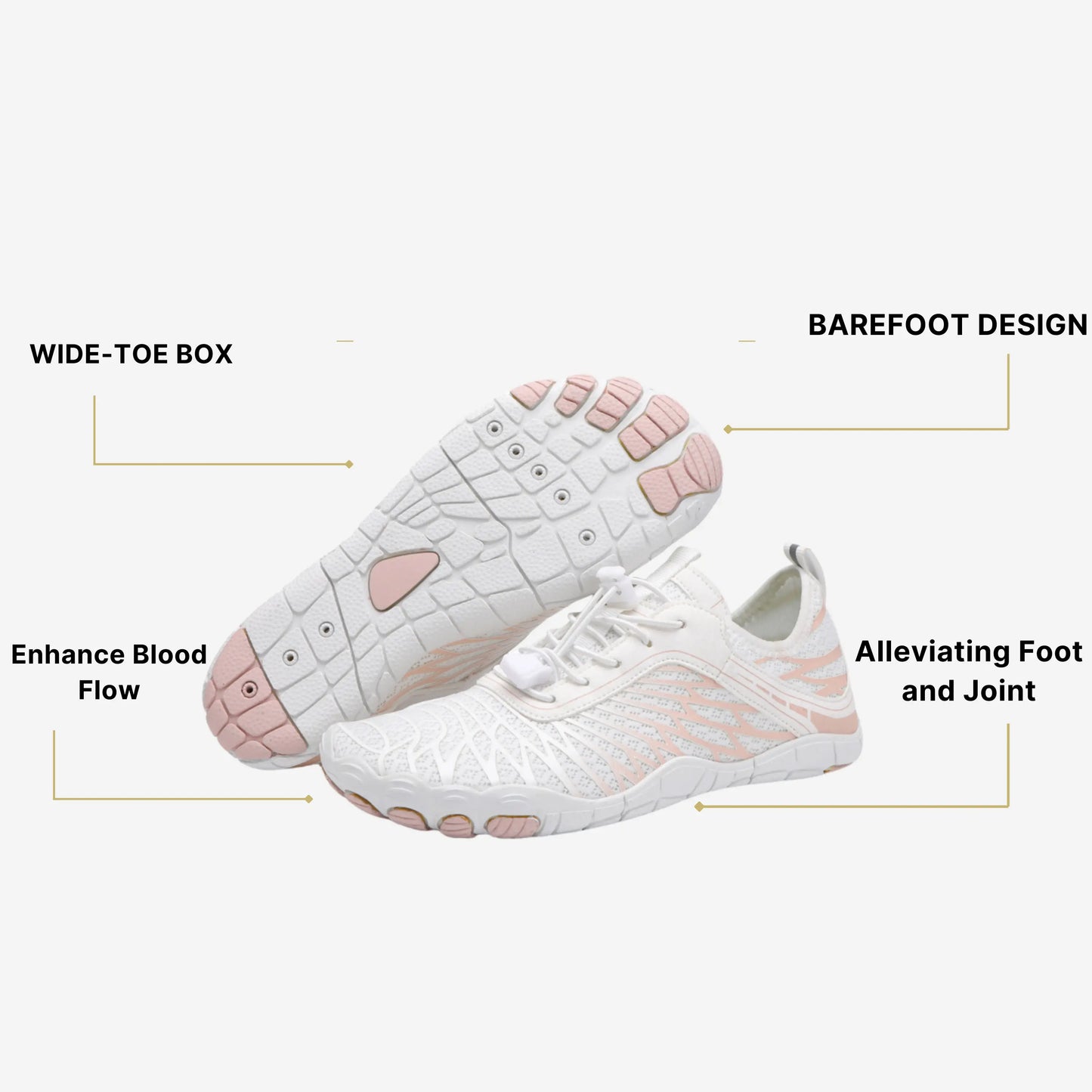 Breathable Non-Slip Barefoot Shoes – Natural Comfort & Stability (Unisex) Aussiehomedecor