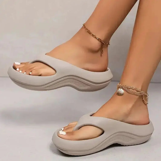 CloudStep™ EVA Platform Flip Flops – Women’s Summer Sandals Aussieehomedecor