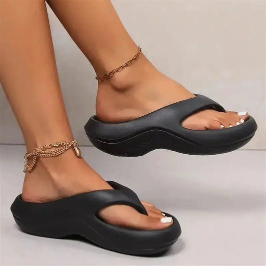 CloudStep™ EVA Platform Flip Flops – Women’s Summer Sandals Aussieehomedecor