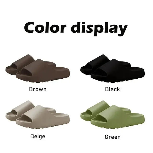 CocoCloud™ EVA Comfort Slides — Unisex Thick-Soled Summer Sandals Aussiehomedecor