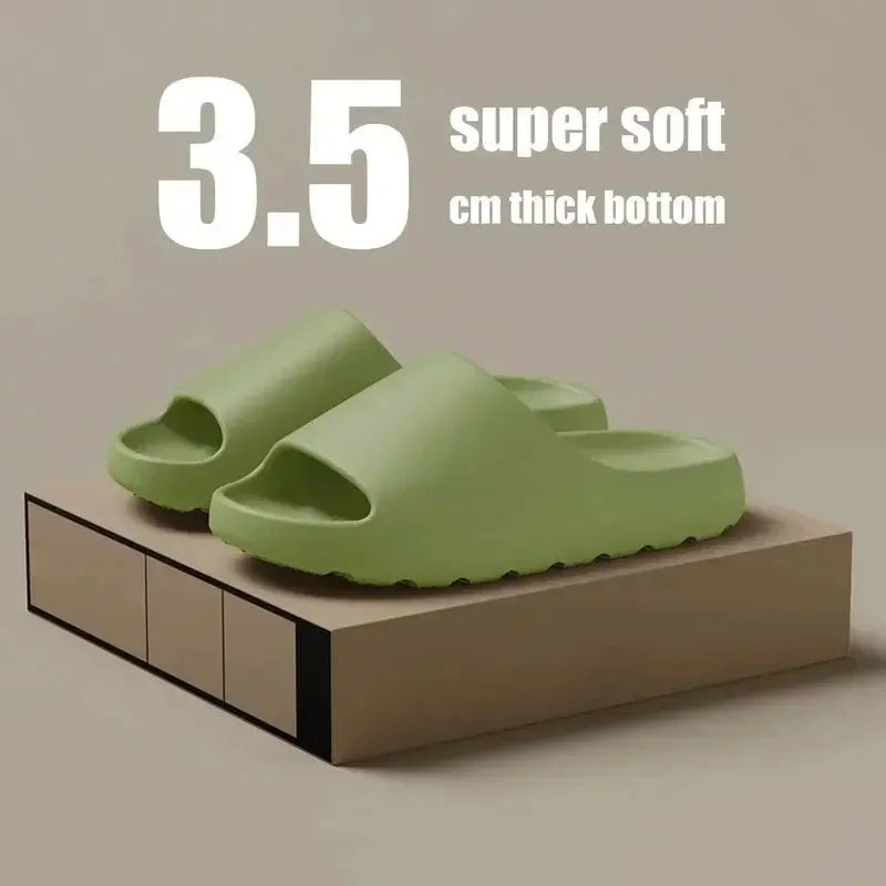 CocoCloud™ EVA Comfort Slides — Unisex Thick-Soled Summer Sandals Aussiehomedecor