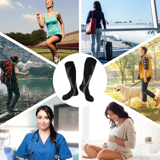 Compression Socks - All Day Wear Socks & Relief for Lower Legs Discomfort Aussiehomedcor