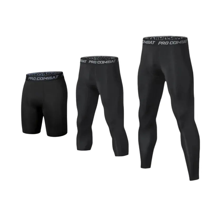 CoreFlex™ Men's Compression Tights – Cool-Dry Performance Leggings Pure Fitness Store