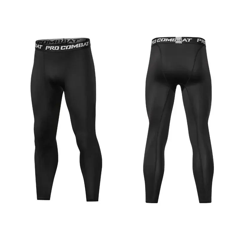 CoreFlex™ Men's Compression Tights – Cool-Dry Performance Leggings Pure Fitness Store