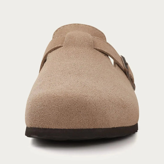 CrestaWalk™ Cork Arch-Support Mules – Unisex Suede Clogs for Comfort & Style Cresta Official Store