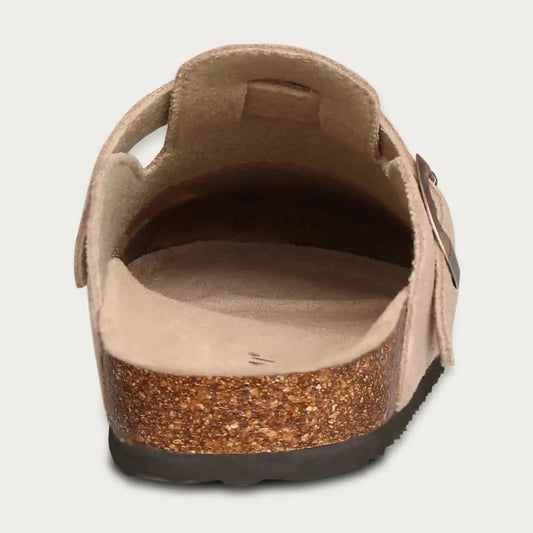CrestaWalk™ Cork Arch-Support Mules – Unisex Suede Clogs for Comfort & Style Cresta Official Store