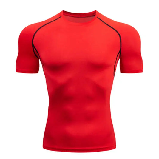 HeroFlex™ Compression Tee — Men's Performance Training Shirt Aussiehomedecor