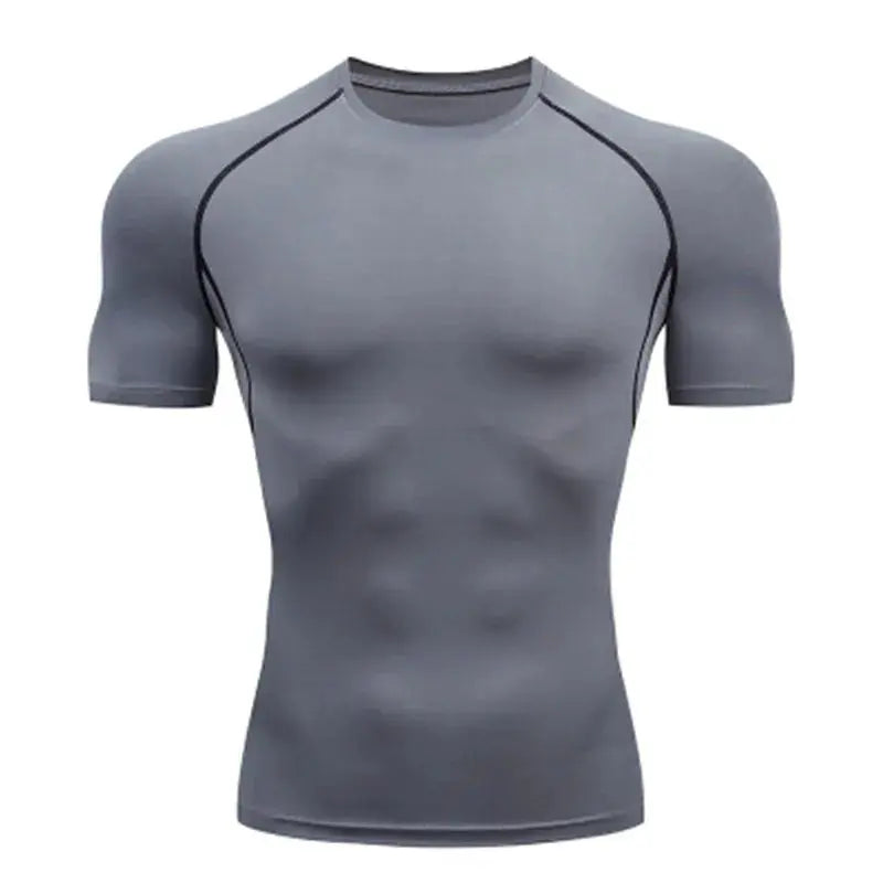 HeroFlex™ Compression Tee — Men's Performance Training Shirt Aussiehomedecor