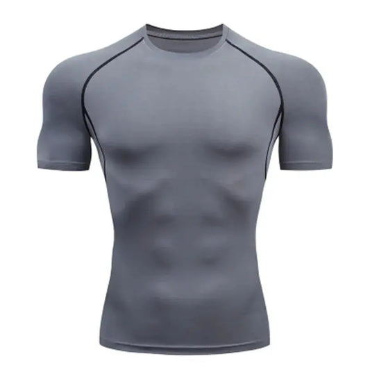 HeroFlex™ Compression Tee — Men's Performance Training Shirt Aussiehomedecor