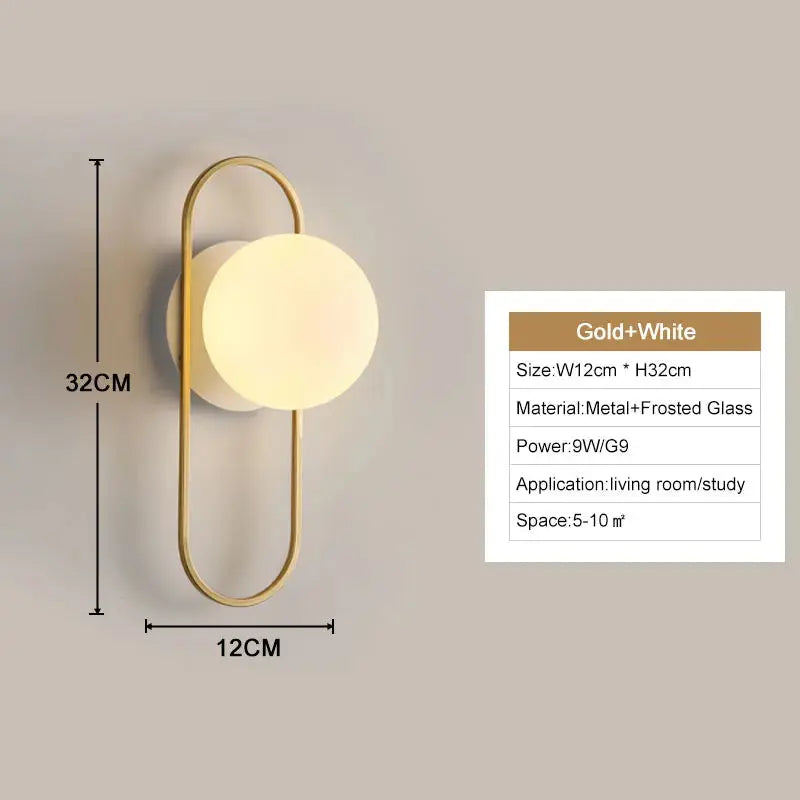Interior LED Wall Lamps Wall Lights with G9 Bulb for Bedroom Black Gold  LED Wall Lamps Wall Sconce for Home Luminuaire Lighting Aussiehomedecor