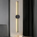 LinéaLux Modern Black I-Shaped LED Wall Light – Sleek Interior Lighting FRPY Lighting Store Store