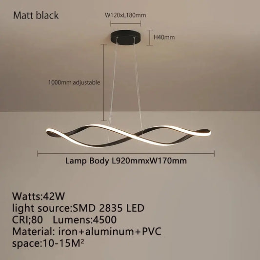 Lumévo Modern Dimmable LED Ceiling Pendant Light Aussiehomedecor