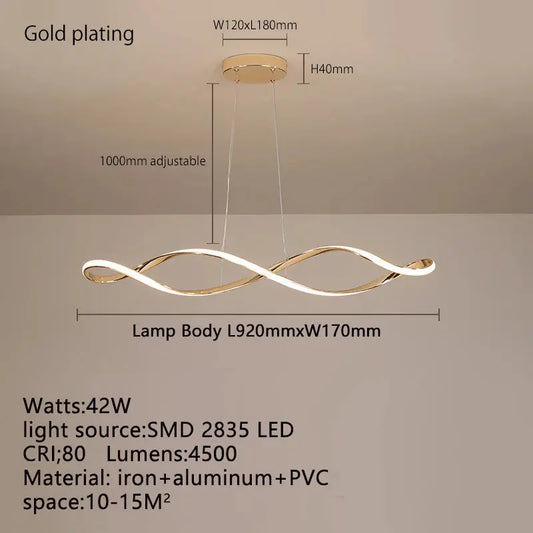 Lumévo Modern Dimmable LED Ceiling Pendant Light Aussiehomedecor