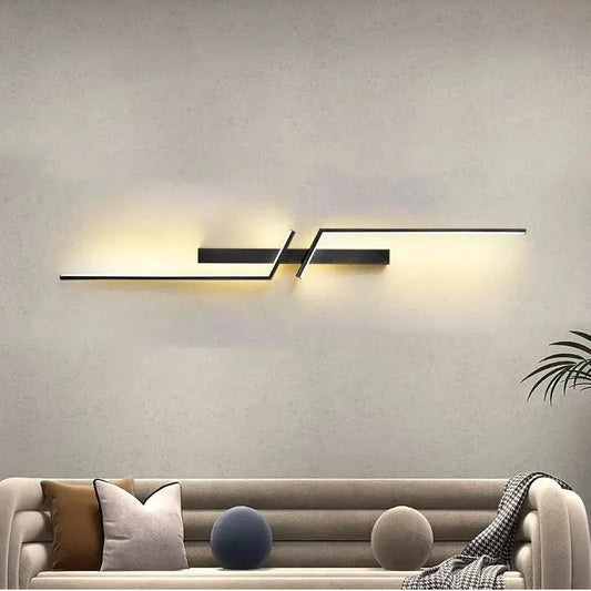 LumaStrip™ Minimalist LED Wall Lamp–  Long Light for Bedroom & Living Room Aussiehomedecor