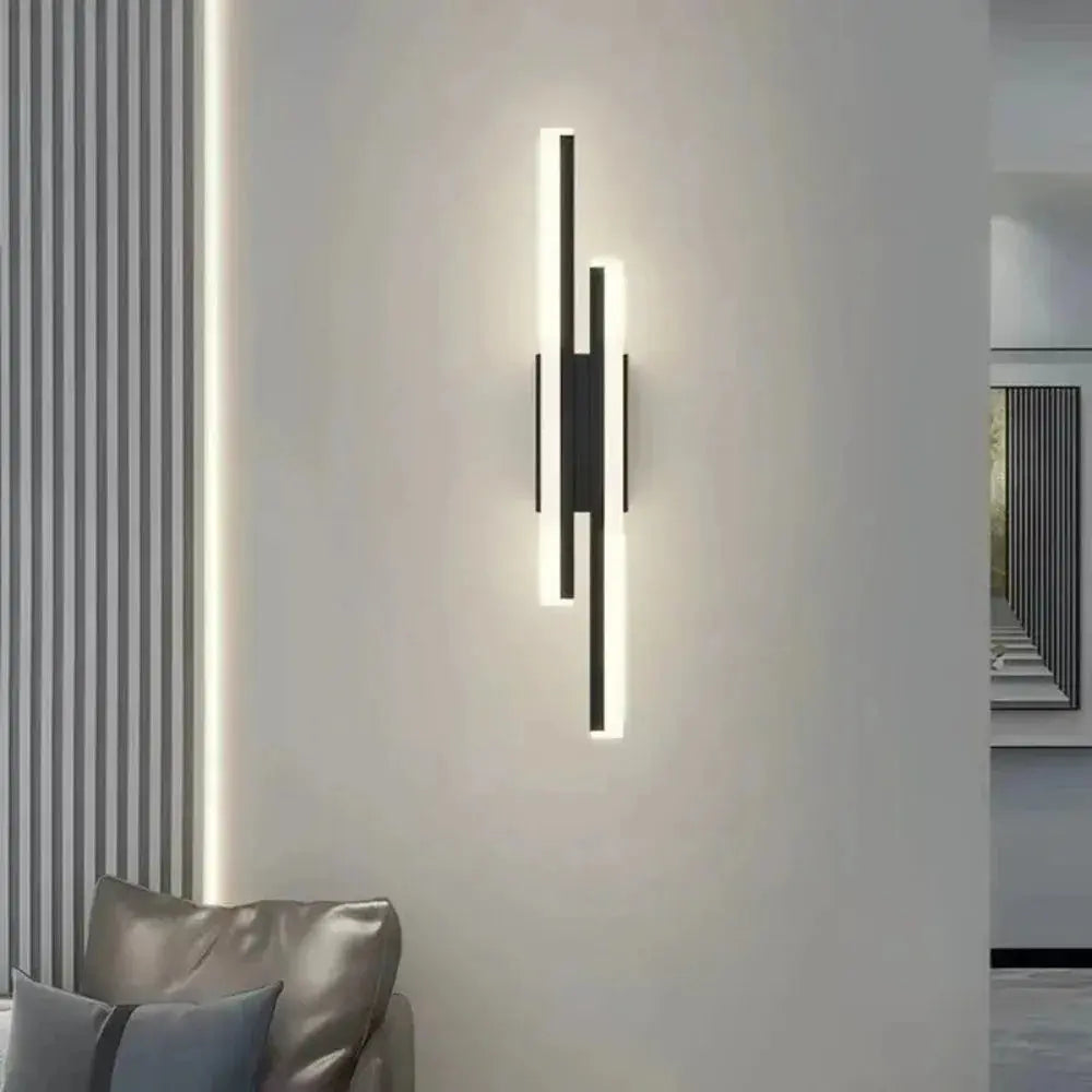 Luminara™ LineGlow LED Wall Lamp – Modern Copper Pipe Light Fixture Aussiehomedecor