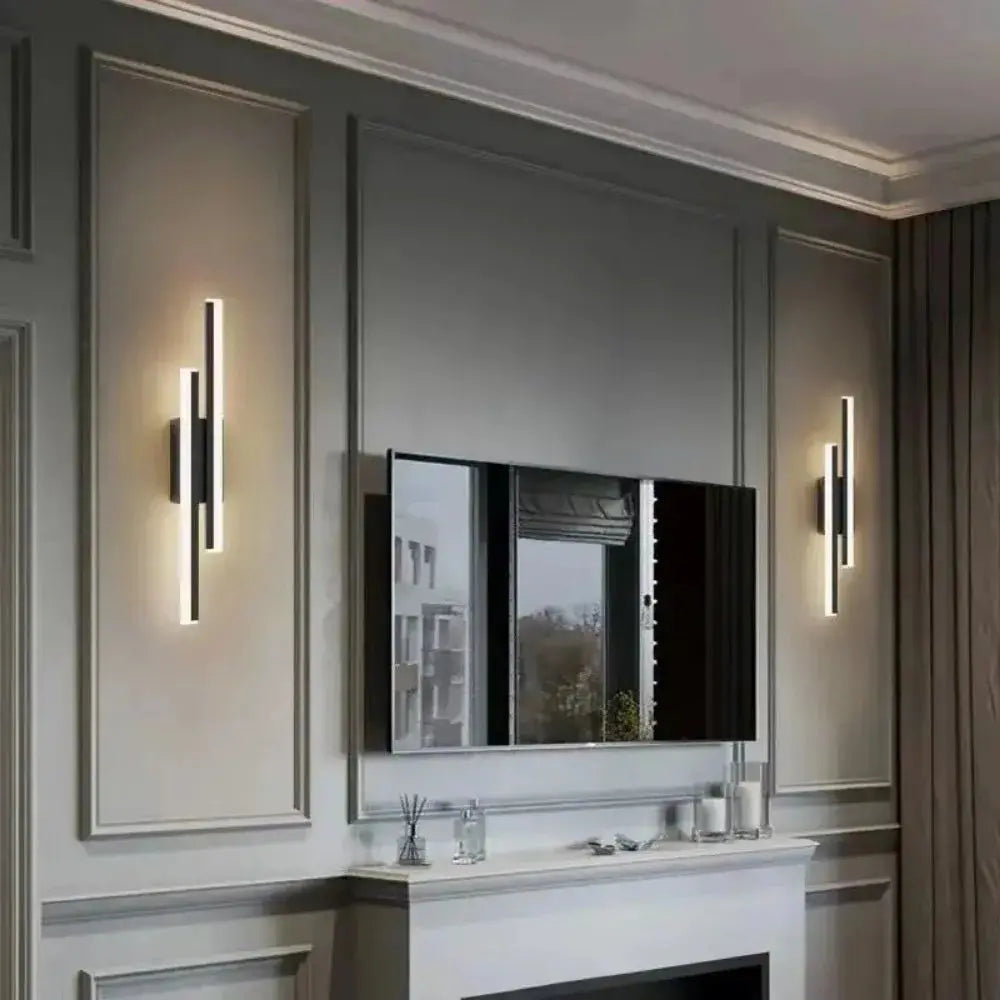 Luminara™ LineGlow LED Wall Lamp – Modern Copper Pipe Light Fixture Aussiehomedecor