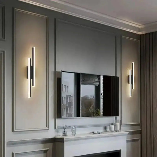 Luminara™ LineGlow LED Wall Lamp – Modern Copper Pipe Light Fixture Aussiehomedecor