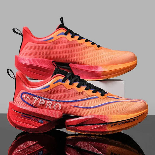Men's Carbon Plate Sneakers – Lightweight, Breathable & Anti-Slip Sports Shoes Step-by-Step Store