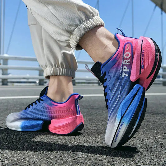 Men's Carbon Plate Sneakers – Lightweight, Breathable & Anti-Slip Sports Shoes Step-by-Step Store