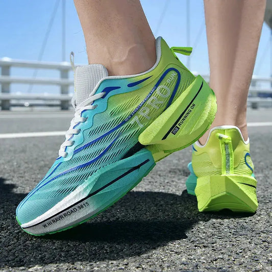 Men's Carbon Plate Sneakers – Lightweight, Breathable & Anti-Slip Sports Shoes Step-by-Step Store