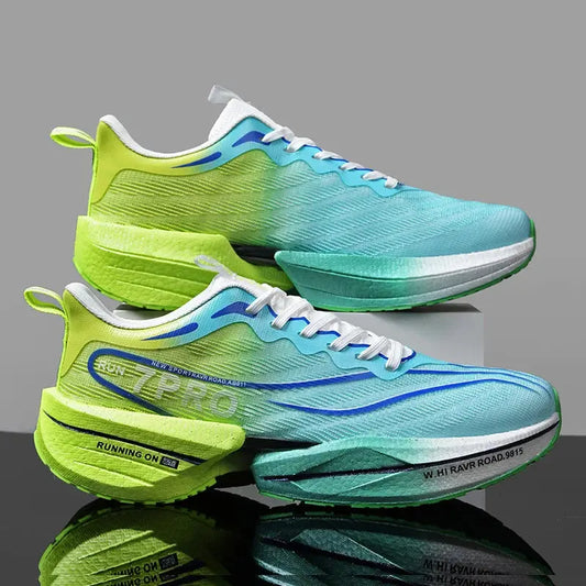 Men's Carbon Plate Sneakers – Lightweight, Breathable & Anti-Slip Sports Shoes Step-by-Step Store