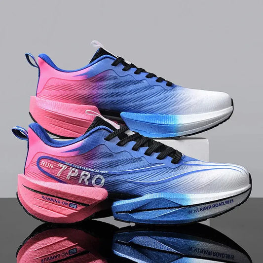 Men's Carbon Plate Sneakers – Lightweight, Breathable & Anti-Slip Sports Shoes Step-by-Step Store