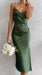 Monte Midi Dress - Olive Aussiehomedecor
