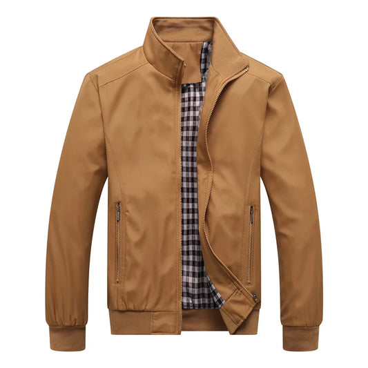 AeronEdge™ Men's Slim Fit Bomber Jacket - Aussie Home Decor