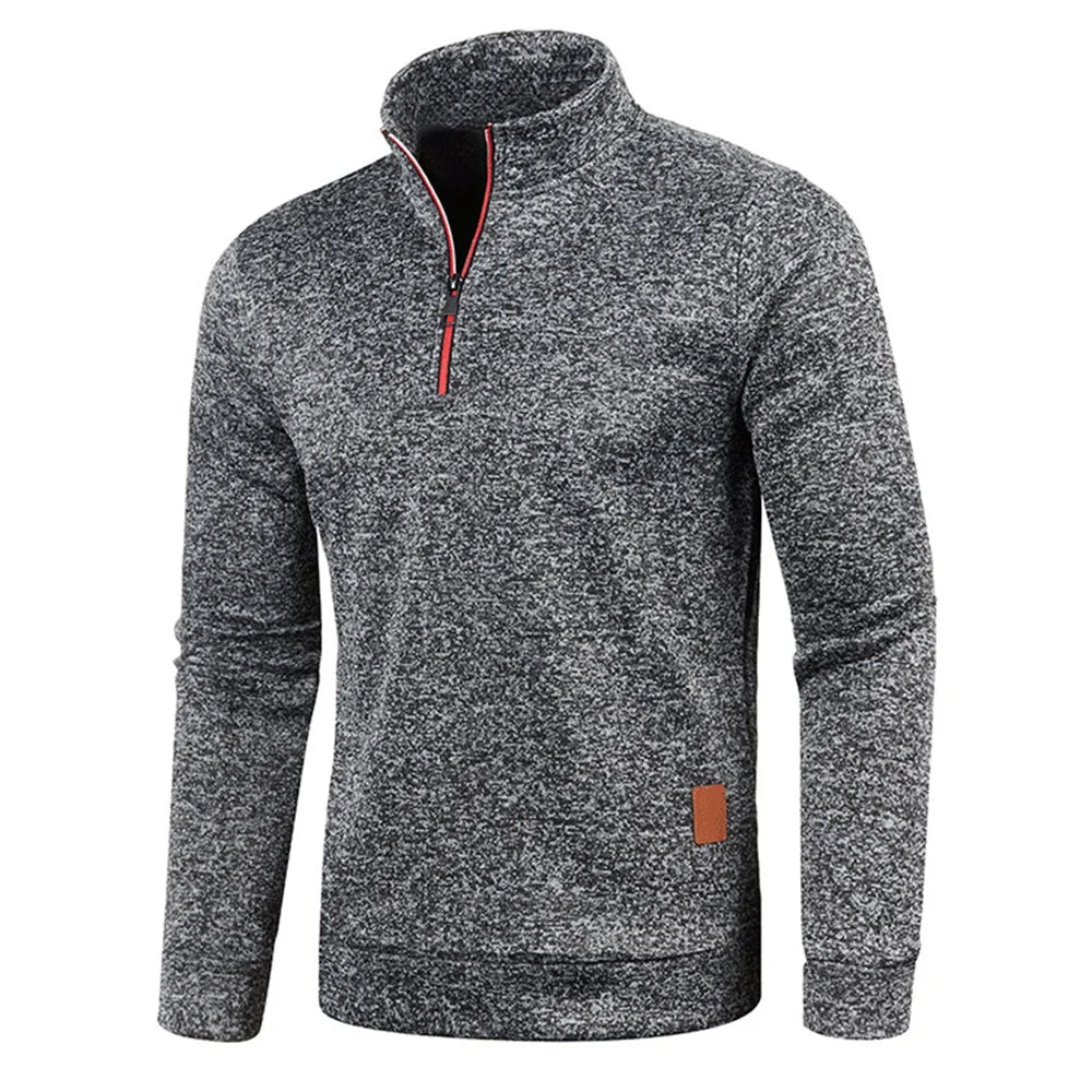 CoreLayer™ Men's Half-Zip Turtleneck Sweatshirt - Aussie Home Decor