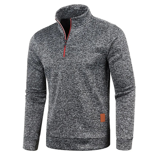 CoreLayer™ Men's Half-Zip Turtleneck Sweatshirt - Aussie Home Decor