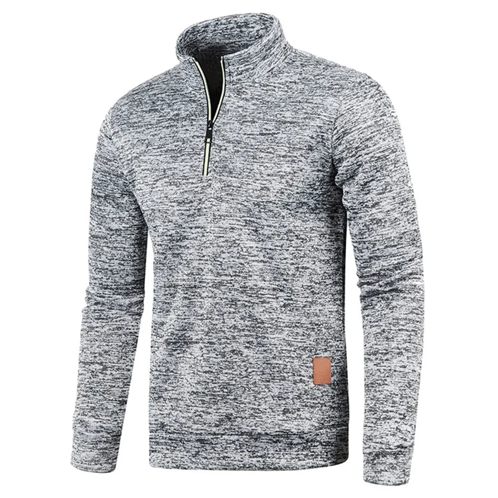 CoreLayer™ Men's Half-Zip Turtleneck Sweatshirt - Aussie Home Decor