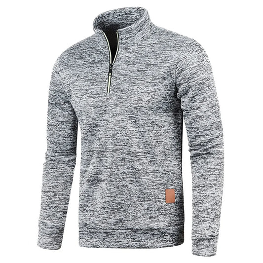 CoreLayer™ Men's Half-Zip Turtleneck Sweatshirt - Aussie Home Decor