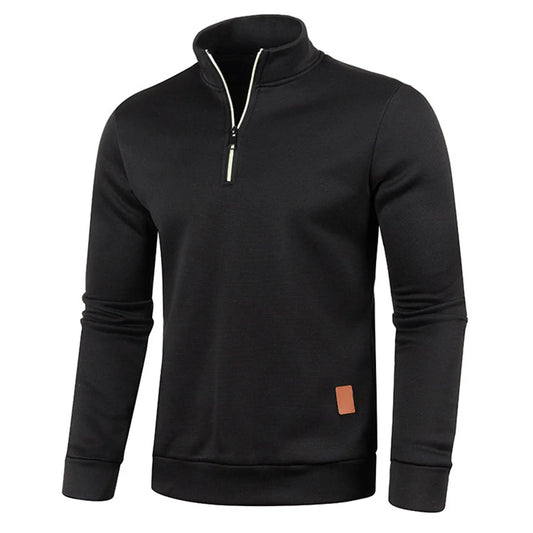 CoreLayer™ Men's Half-Zip Turtleneck Sweatshirt - Aussie Home Decor