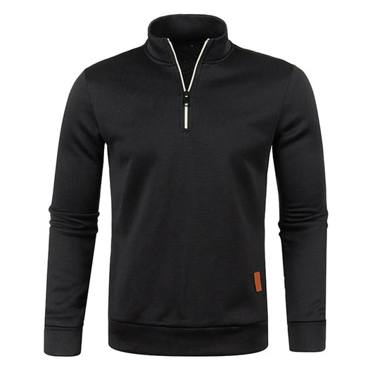 CoreLayer™ Men's Half-Zip Turtleneck Sweatshirt - Aussie Home Decor