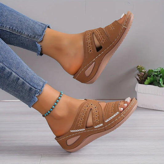 SerenityStride |  Womens Orthopedic Sandals Aussiehomedecor