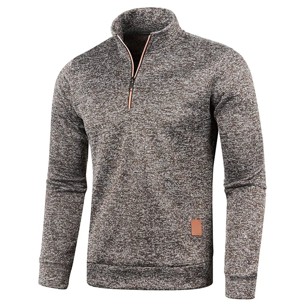 CoreLayer™ Men's Half-Zip Turtleneck Sweatshirt - Aussie Home Decor