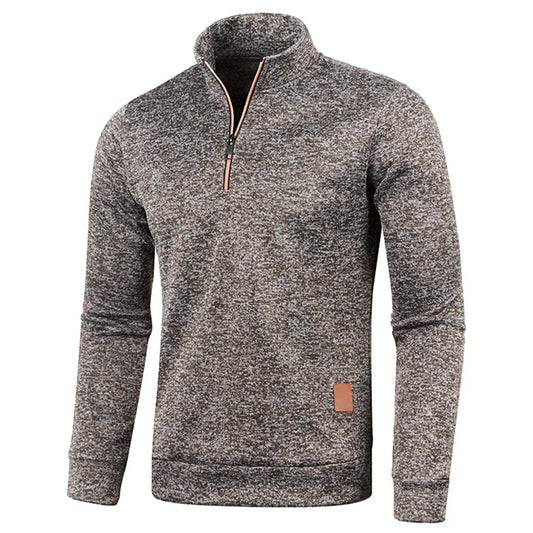 CoreLayer™ Men's Half-Zip Turtleneck Sweatshirt - Aussie Home Decor