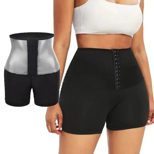 ThermoFit™ Sauna Shaper Shorts – Women's Waist Trainer Aussiehomedecor