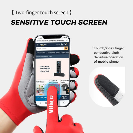 VelocityGear™Touchscreen Gel Cycling Gloves Aussiehomedecor