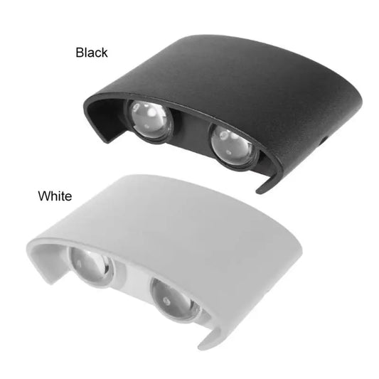 DuoGlow LED Wall Lamp  – Modern Up & Down Indoor/Outdoor Light 