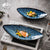 Japanese Style Ins Wind Plate Shaped Ceramic Dinner Plate Creative Fish Plate Sushi Plate Restaurant Dim Sum Plate