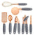 High-Quality Stainless Steel Kitchen Utensils Set Grinding Cooking Gadgets