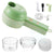 4 in 1 Handheld Electric Vegetable Cutter Set, Wireless Hand Held Food Processor